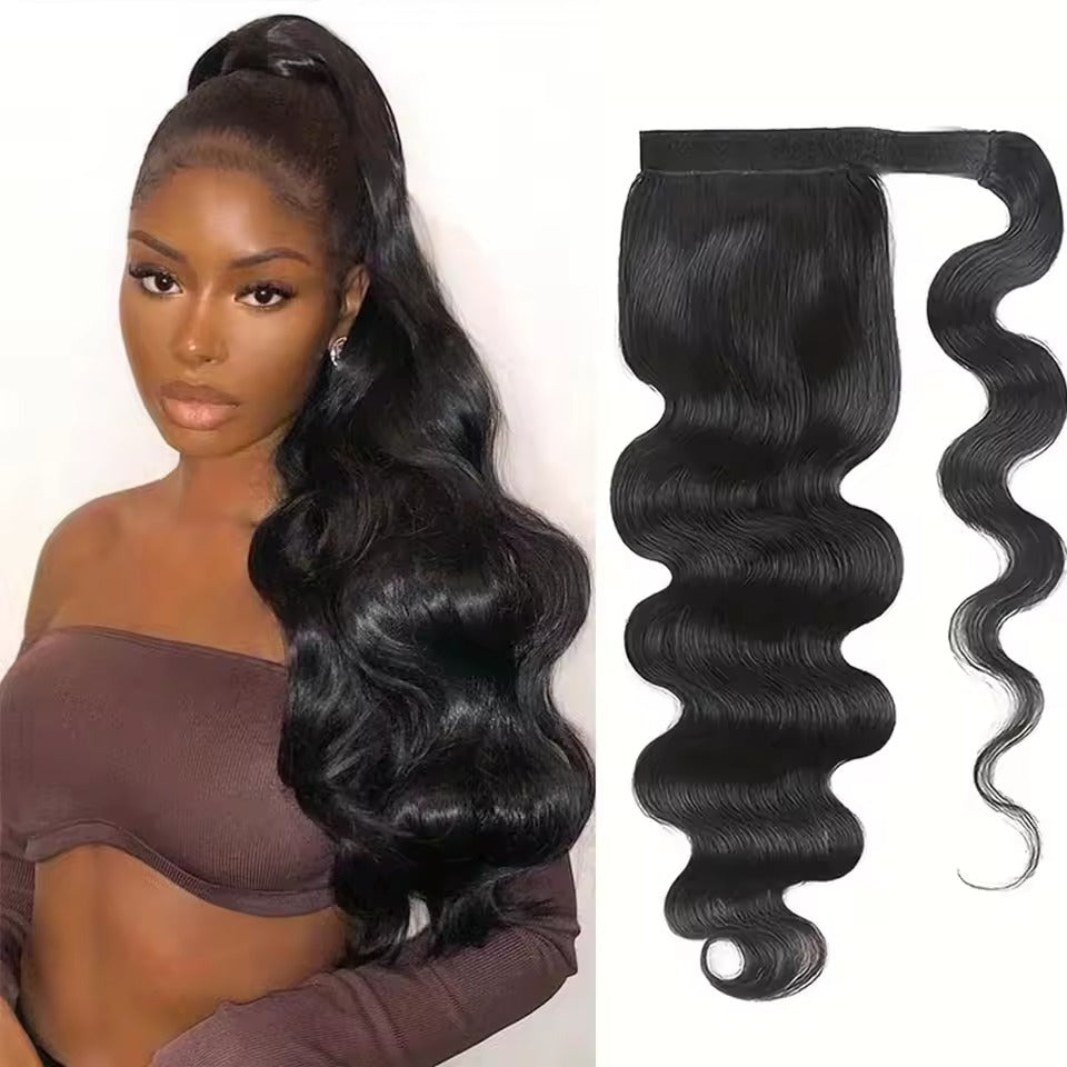 Ponytail Body Wave Clip-In