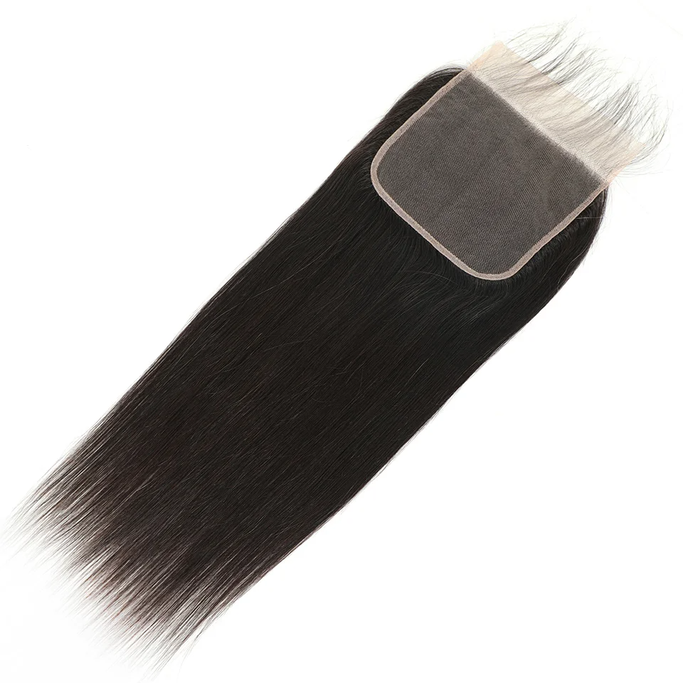 Straight Human Hair Lace Closure