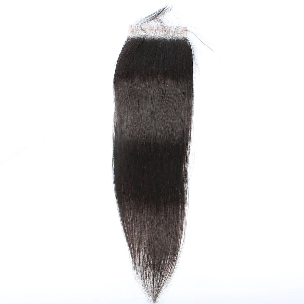 Straight Human Hair Lace Closure
