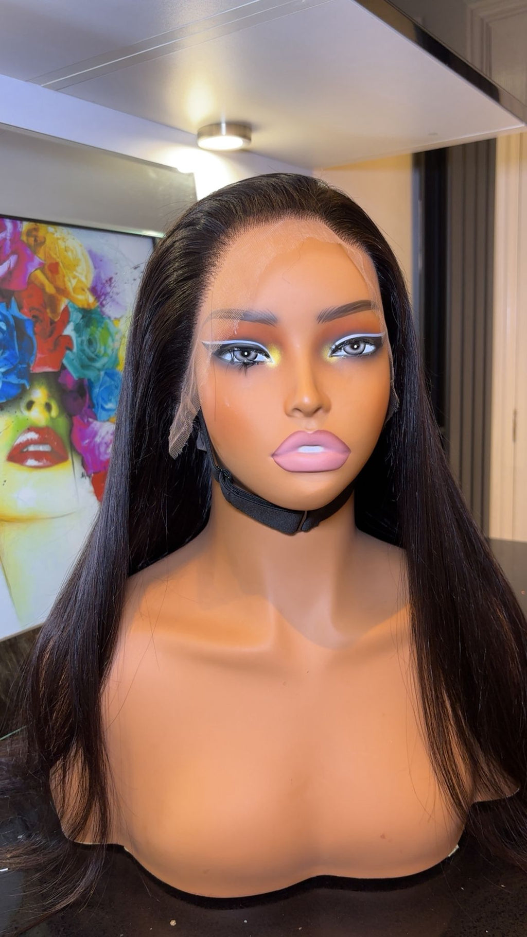 Bone Straight 13x4 HD Frontal Wig