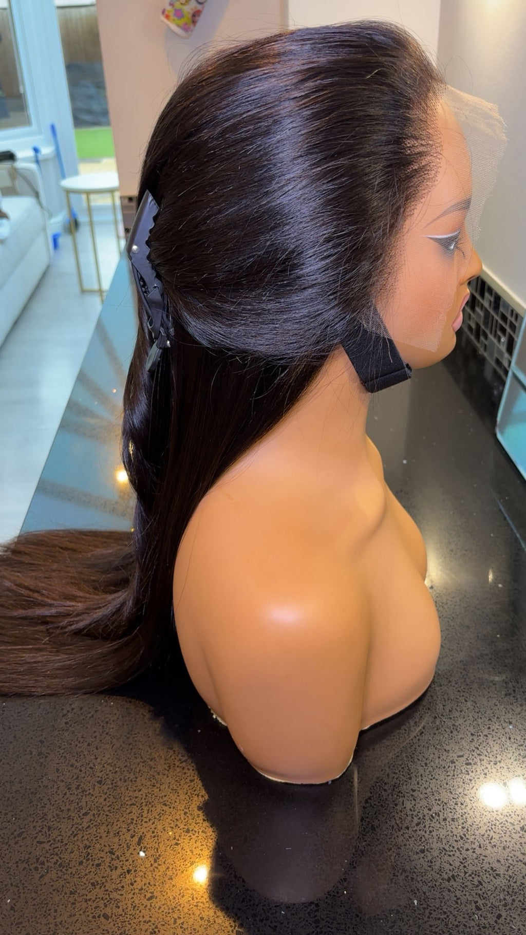 Bone Straight 13x4 HD Frontal Wig