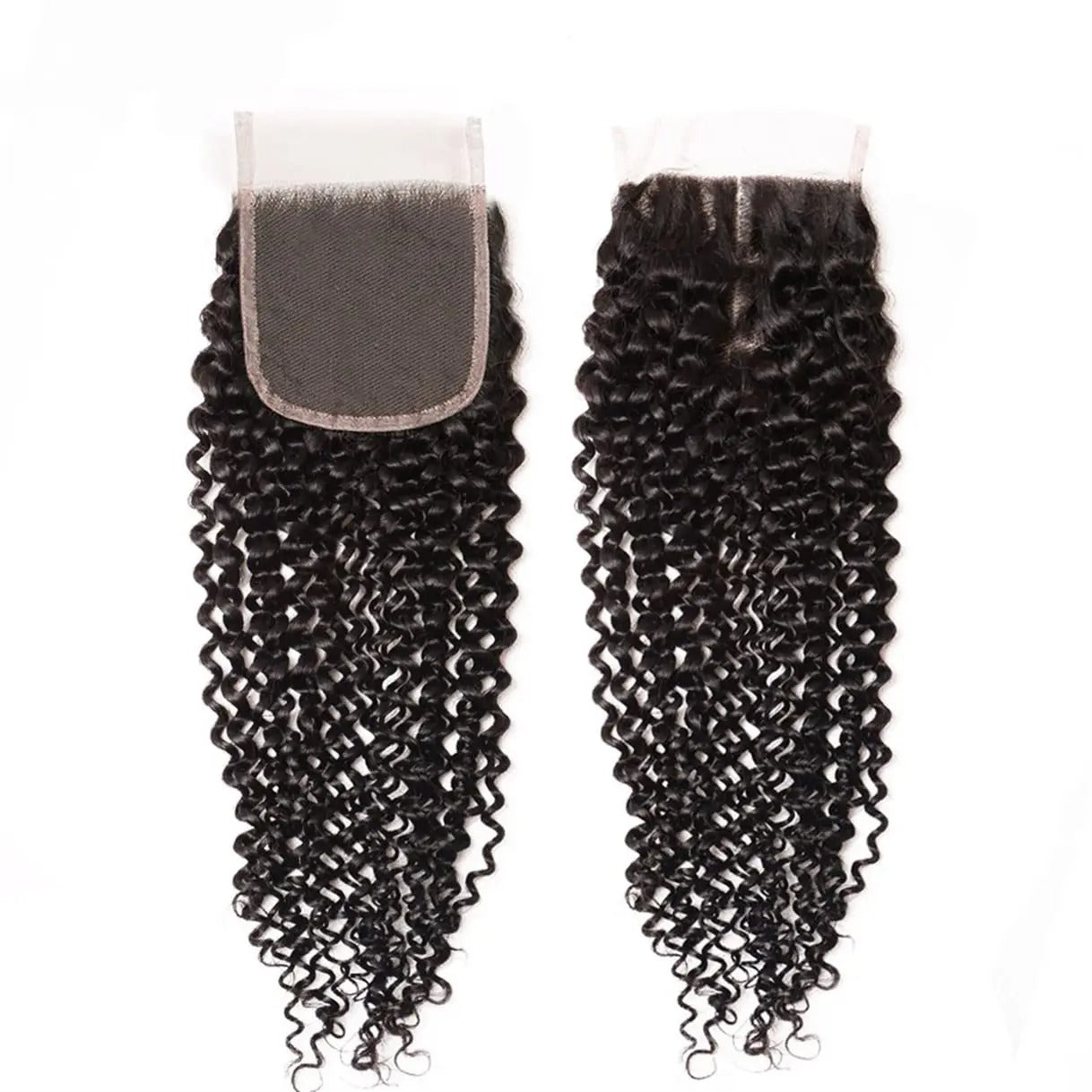 Curly Wave Human Hair Lace Closure