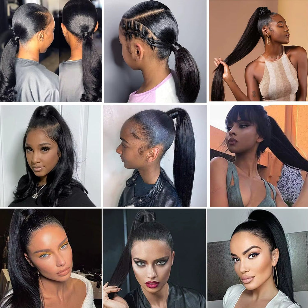 Ponytail Staight Clip-In