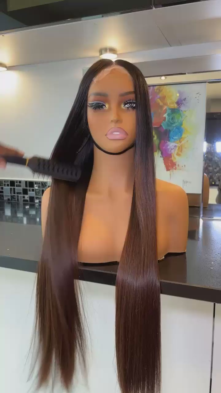 Bone Straight Vietnamese 30 Inch Wig 4x6